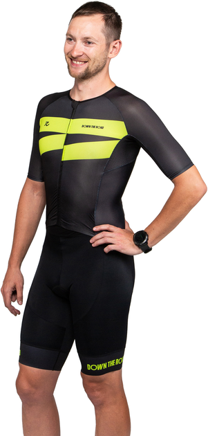 Down the Road Breakaway trisuit męski XL Neon Green (23SST4BRE/NGR/MXL) - obraz 2