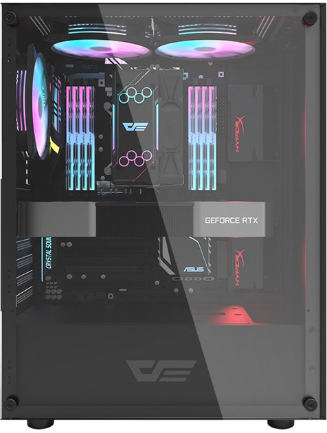 Корпус DarkFlash DK100 Black - зображення 3