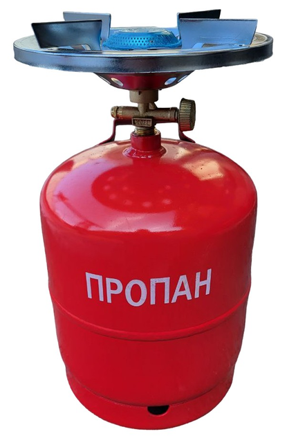Газовий балон 8 літрів у комплекті з пальником – фото, відгуки ...