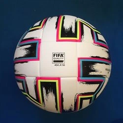 Мяч футбольный Adidas Uniforia Euro 2020 League FH7339 №5 Белый - Фото 3 Мяч футбольный Adidas Uniforia Euro 2020 League FH7339 №5 Белый - изображение 3