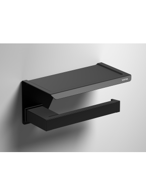 Держатель туалетной бумаги с полкой Sonia S-Cube 176373 - изображение 2