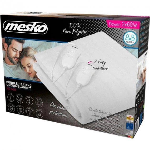 Электроодеяло Mesko MS-7420 150х160 см - изображение 4