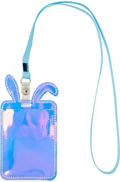 Бейдж Kite Bunny з голографічним ефектом Фіолетовий (K22-449-01) - зображення 2