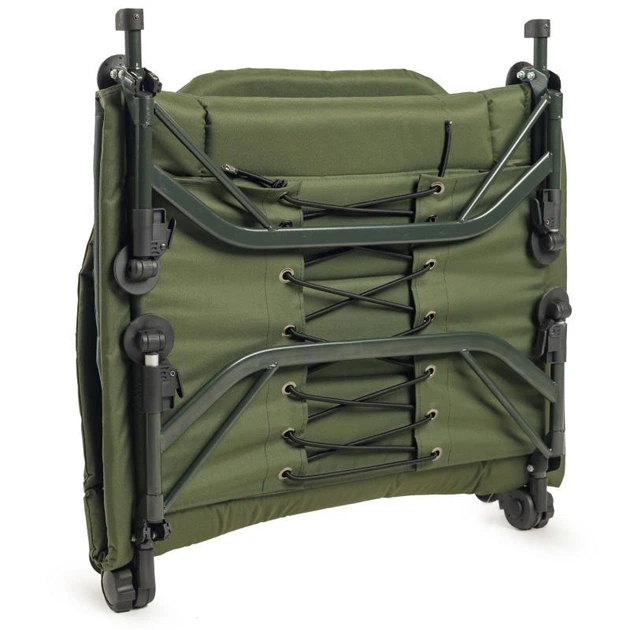 Раскладушка Ranger BED 84 Зеленый Черный Серый Сталь Алюминий PVC 600 D 160 кг 32-45х215х83 см (RA 5513) - изображение 5