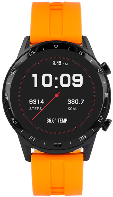 Smartwatch Vector Smartwatch Smart Sport VCTR-32-03OG Czarny/Pomarańczowy (AKGVCRSMA0006) - obraz 2