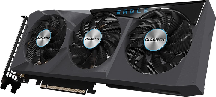 Gigabyte PCI-Ex GeForce RTX 3060 Ti EAGLE OC 8G 8GB GDDR6 (256bit) (1680/19000) (2 x HDMI, 2 x DisplayPort) (GV-N306TXEAGLE OC-8GD) - Zdjęcie 3 Gigabyte PCI-Ex GeForce RTX 3060 Ti EAGLE OC 8G 8GB GDDR6 (256bit) (1680/19000) (2 x HDMI, 2 x DisplayPort) (GV-N306TXEAGLE OC-8GD) - obraz 3