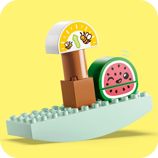 Zestaw klocków LEGO DUPLO Mój pierwszy targ ekologiczny 40 części (10983) - obraz 4