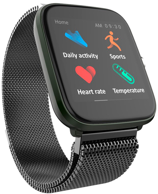 Smartwatch Vector SmartWatch Smart Classic Mesh VCTR-33-03BK Black (AKGVCRSMA0011) - obraz 4