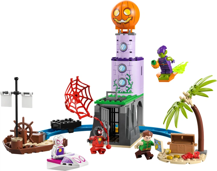 Zestaw klocków LEGO Marvel Drużyna Spider-Mana w latarni Zielonego Goblina 149 elementów (10790) - obraz 2