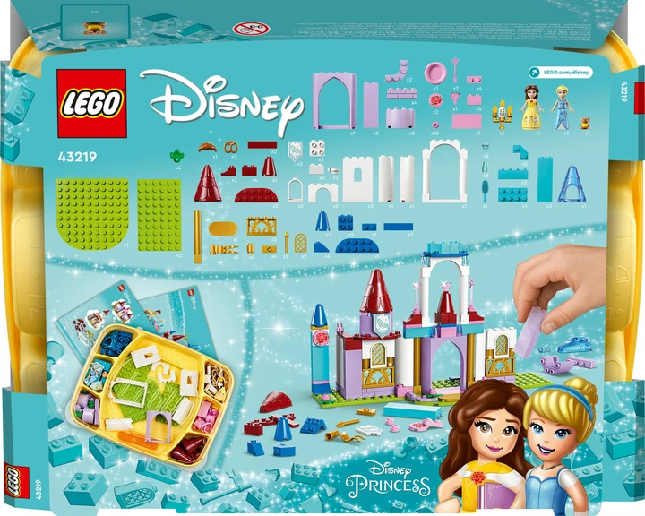 Zestaw klocków LEGO Disney Princess Kreatywne zamki księżniczek Disneya 140 elementów (43219) - obraz 10