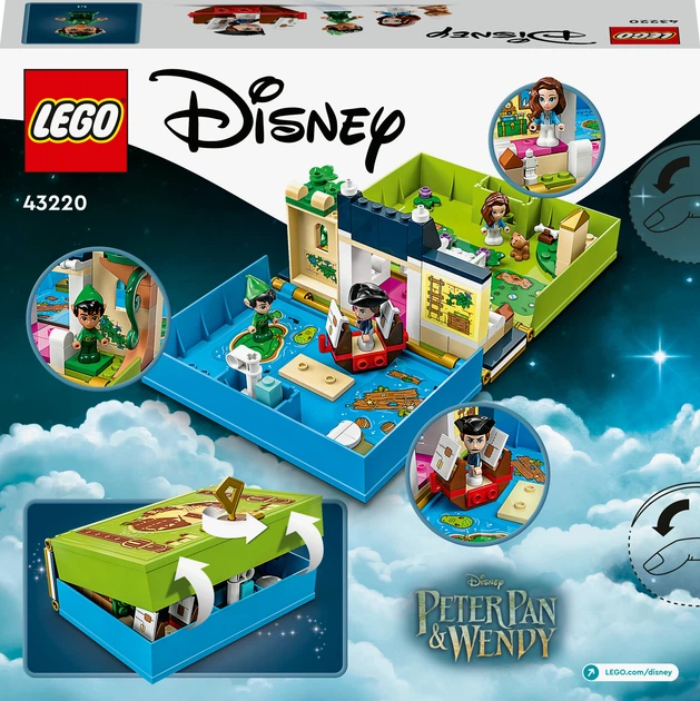 Zestaw klocków LEGO Disney Classic Książka z przygodami Piotrusia Pana i Wendy 111 elementów (43220) - obraz 10
