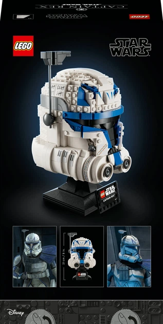Zestaw klocków LEGO Star Wars Hełm kapitana Rexa 854 elementy (75349) - obraz 10