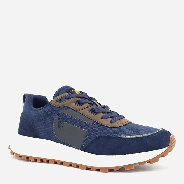 Buty sportowe męskie G-Star Raw Theq Run Lgo Cvs 2312-004538-7303 42 NVY-DGRY (8720656567710) - obraz 2