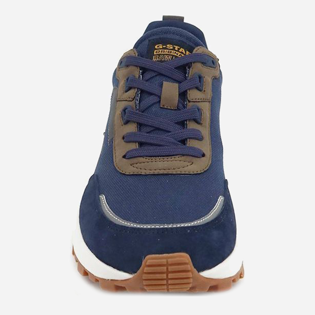 Чоловічі кросівки G-Star Raw Theq Run Lgo Cvs 2312-004538-7303 45 Темно-сині (8720656567741) - зображення 4