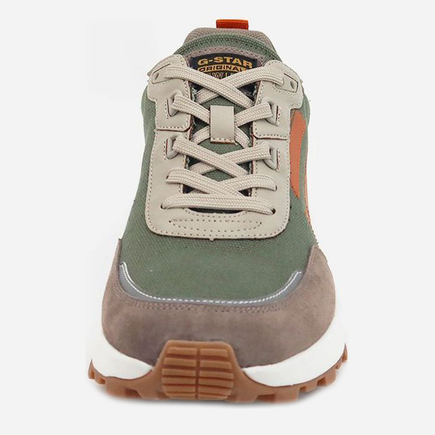 Чоловічі кросівки G-Star Raw Theq Run Lgo Cvs 2312-004538-9640 41 Оливкові (8720656567857) - зображення 4