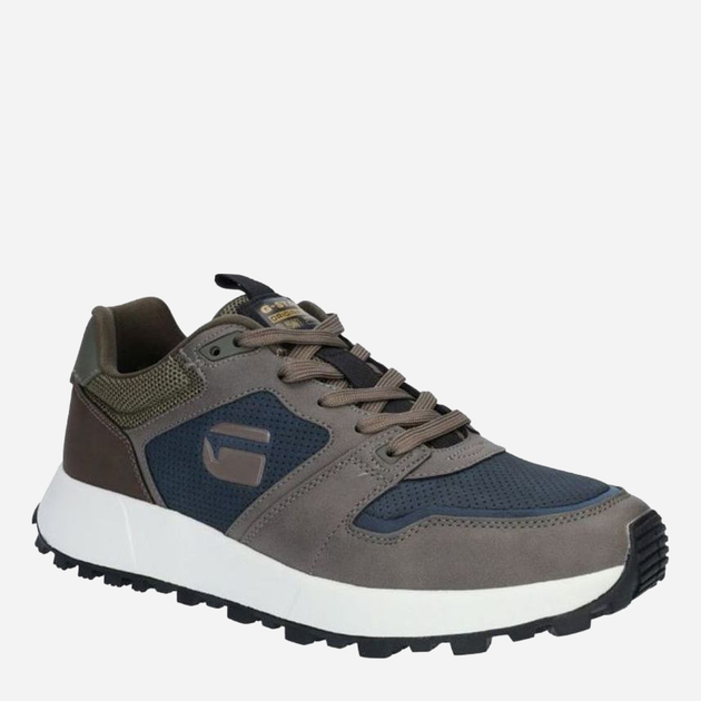 Buty sportowe męskie na grubej podeszwie do kostki G-Star Raw Theq Run Tpu Mtc Prf 2312-004540-0173 42 Brązowe (8720656568915) - obraz 2