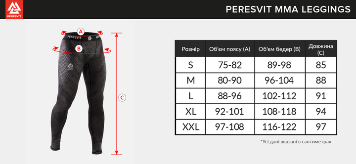 Компрессионные штаны Odin Blessing MMA Leggings XXL Цвет Черный (501220-110-XXL) - изображение 3