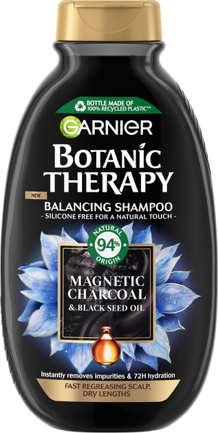 Акція на Шампунь Garnier Botanic Therapy Магнетичне вугілля 250 мл (3600542512510/3600542512565) від Rozetka