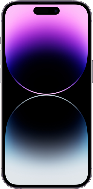 Smartfon Apple iPhone 14 Pro 128GB Deep Purple (MQ0G3) - obraz 2