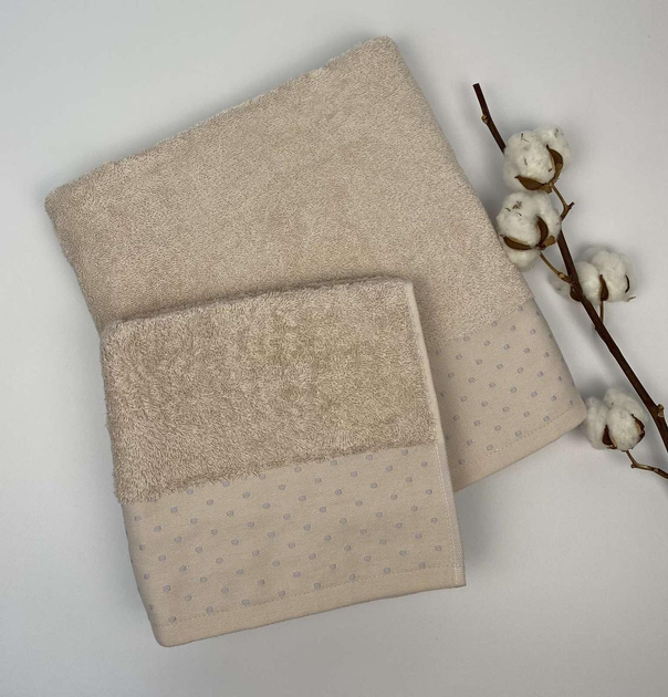 Набор полотенец 2 шт Damla Кремовый в фирменной коробке – фото, отзывы ...