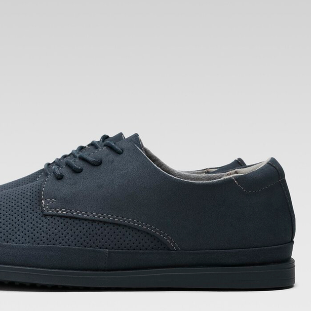 Buty derby męskie Ottimo MYL8482-1 40 27.8 cm Ciemnoniebieskie (5904862495767) - obraz 3