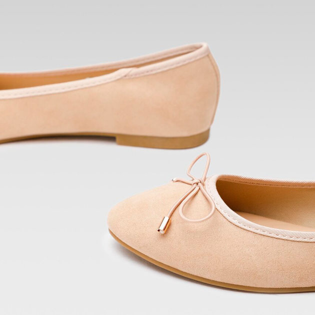 Жіночі балетки Jenny Fairy LCS010822-01 37 24 см Beige (5904862528663) - зображення 5