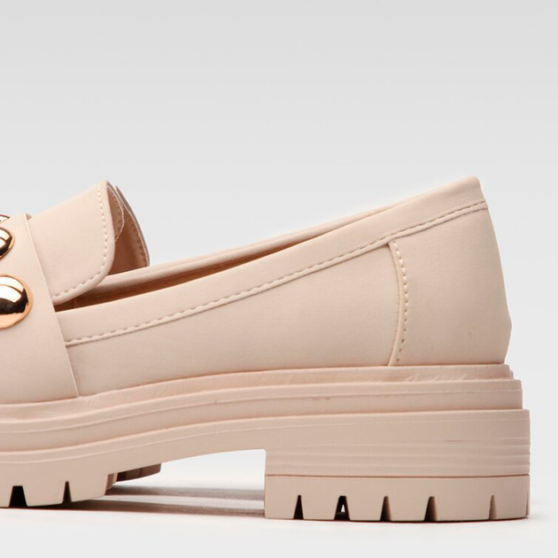 Жіночі лофери DeeZee Modern Time WS5195-31 37 23.5 см Beige (5904862550138) - зображення 3