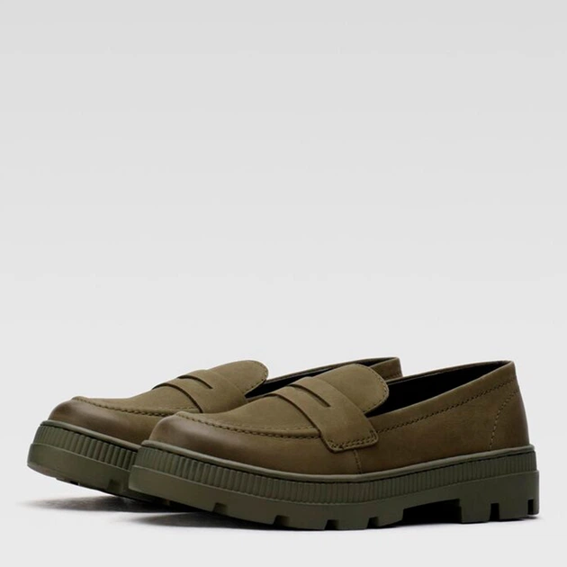 Loafersy Damskie Lasocki WI23-PUSZAN-19 39 25,5 cm Zielone (5904862575650) - obraz 2