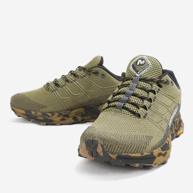 Buty do biegania po górach męskie Merrell Moab Flight J067441 43.5 (9.5US) 27.5 cm Zielone (195018004864) - obraz 2