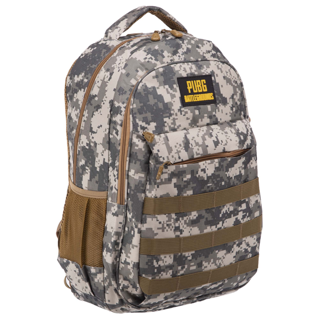 Рюкзак тактический штурмовой PUBG 25 литров TY-9185 размер 48х32х16см, цвет Серый - изображение 1