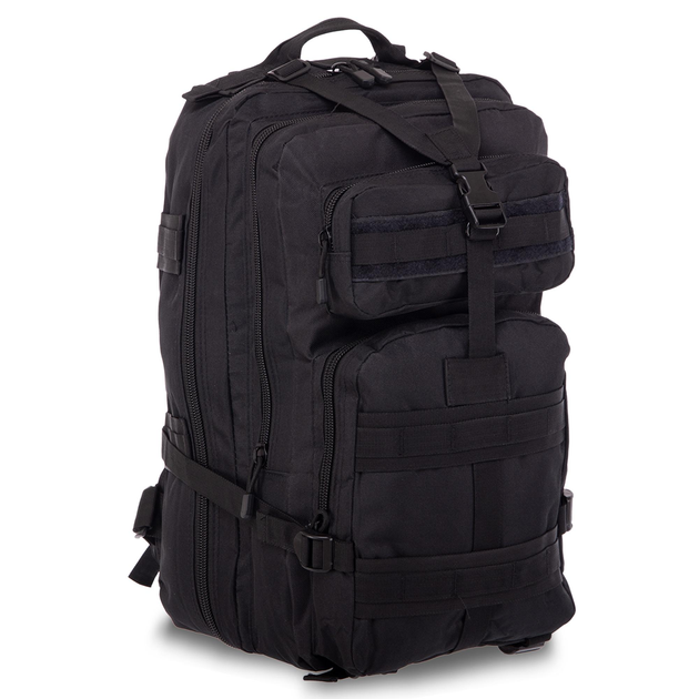 Рюкзак тактичний рейдовий SP-Sport ZK-5510 розмір 56х28х25см 35л колір Чорний - зображення 1