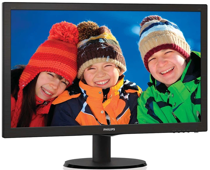 Monitor 21,5" Philips V-line 223V5LSB /00/01 - Zdjęcie 2 Monitor 21,5" Philips V-line 223V5LSB /00/01 - obraz 2