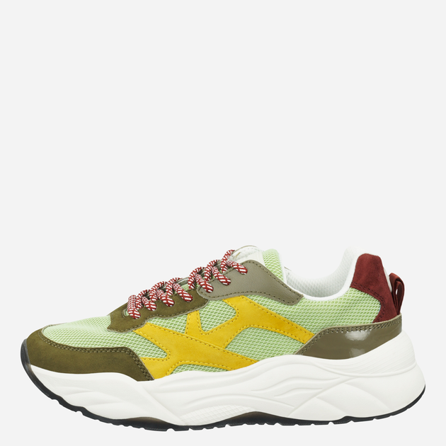 Sneakersy damskie na wysokiej platformie Scotch&Soda 24737845-S771 40 Zielone (4062035227773) - obraz 3
