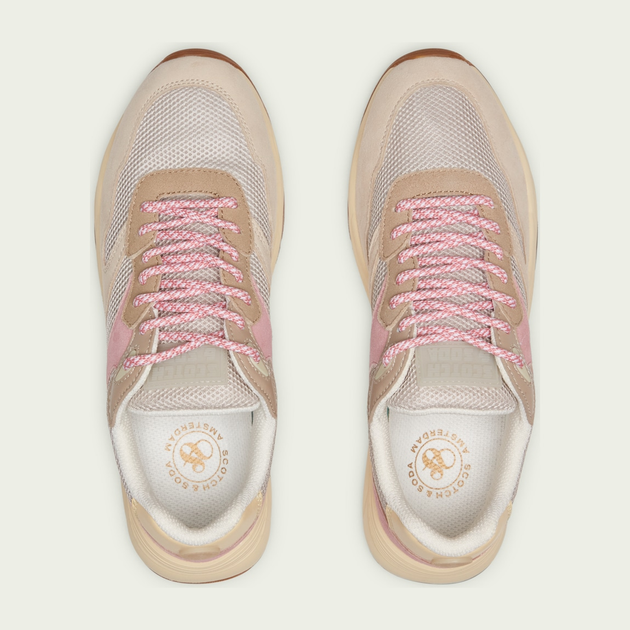 Buty sportowe damskie Scotch&Soda 24733123-S222 40 Beżowe (4062035254021) - obraz 4