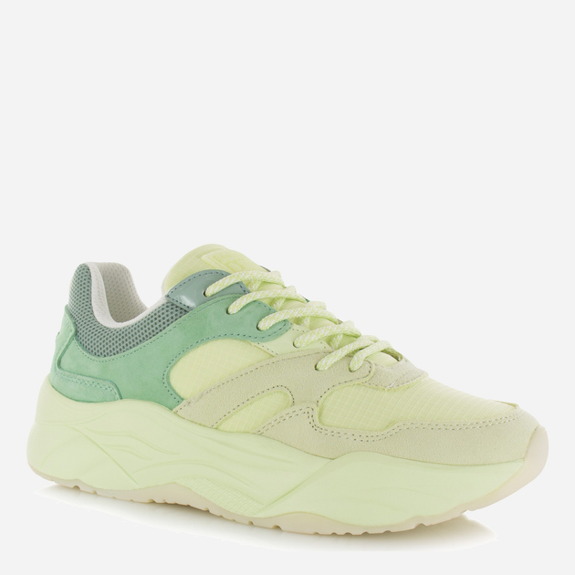 Sneakersy damskie zamszowe na wysokiej platformie kolorowe Scotch&Soda 24737839-S736 40 Miętowe (4062035226868) - obraz 2