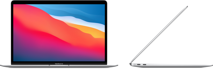 Laptop Apple MacBook Air 13" M1 256GB 2020 (MGN93ZE/A) Silver - obraz 5