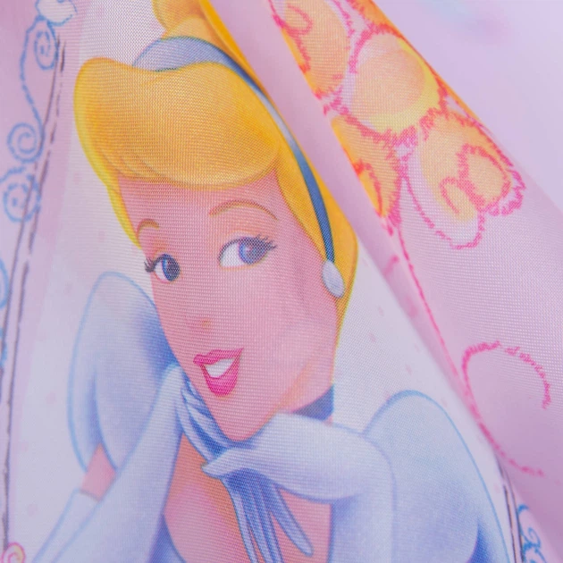 Тюль на петлях в дитячу Принцеси Disney 140х270 см - Фото 3 Тюль на петлях в дитячу Принцеси Disney 140х270 см - зображення 3