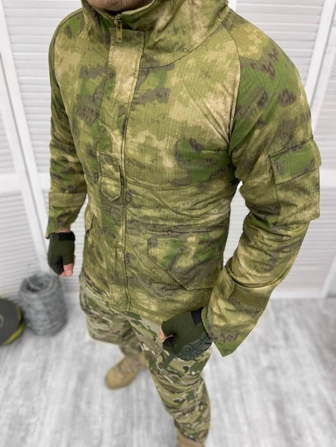 Куртка тактична XL демісезон (ФЛІС) ЗСУ камуфлж - зображення 1