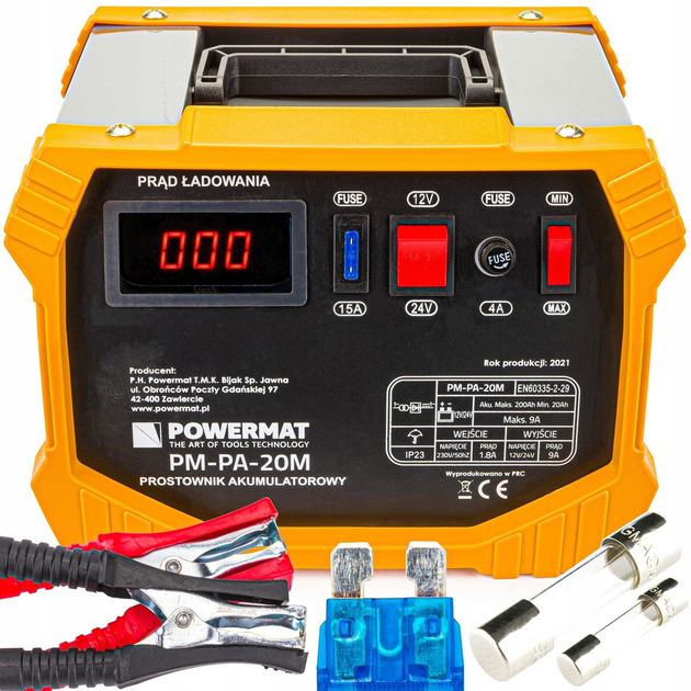 R̲O̲Z̲E̲T̲K̲A̲ | Зарядное устройство трансформаторное POWERMAT 18A 12V ...