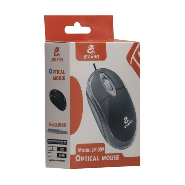 Компьютерная мышь JEQANG JM-009 с подсветкой проводная USB - изображение 8