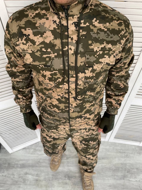Тактическая военная форма комплект Attac ( Куртка + Штаны ), Камуфляж: Пиксель, Размер: XXXL - изображение 2