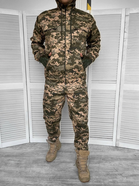 Тактическая военная форма комплект Attac ( Куртка + Штаны ), Камуфляж: Пиксель, Размер: XL - изображение 1