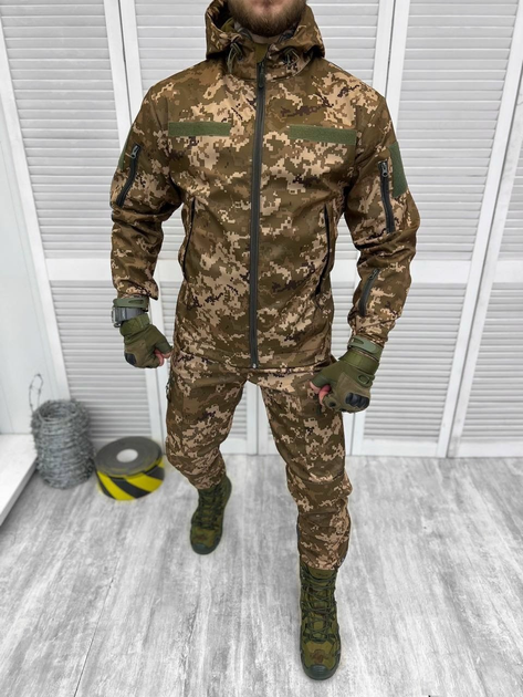 Тактичний військовий костюм Siege (Куртка + Штани), Камуфляж: Піксель, Розмір: L - зображення 1