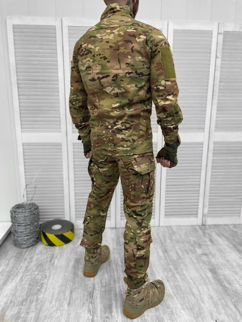 Тактичний військовий костюм Статутний ГОСТ, ( Кітель + Штани ), Камуфляж: Мультикам, Розмір: 44/3 - зображення 2