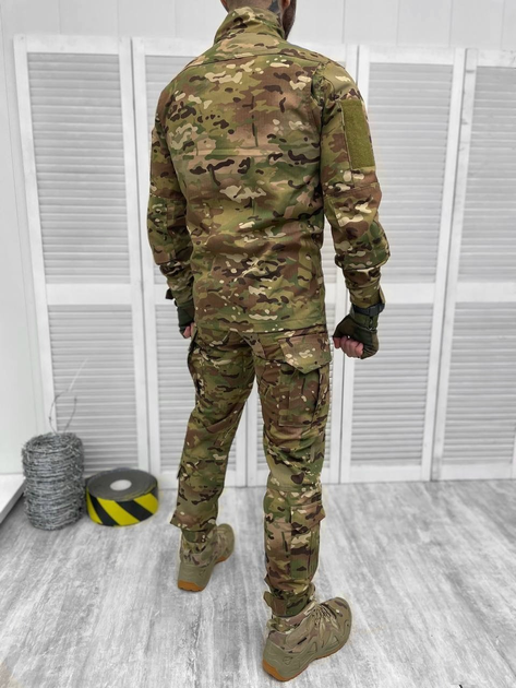 Тактичний військовий костюм Статутний ГОСТ, ( Кітель + Штани ), Камуфляж: Мультикам, Розмір: 46/3 - зображення 2