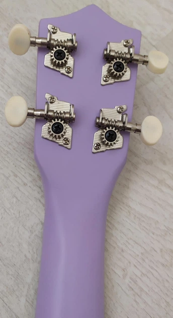 Укулеле HM Soprano Purple 21" + медіатор, додаткова струна - зображення 4
