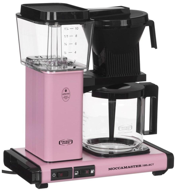 Ekspres do kawy przelewowy Moccamaster KBG Select Pink - obraz 2