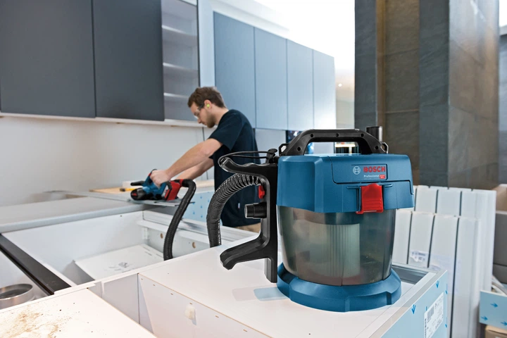 Odkurzacz przemysłowy Bosch Professional Heavy Duty GAS 18 V-10 l (06019C6302) - obraz 3