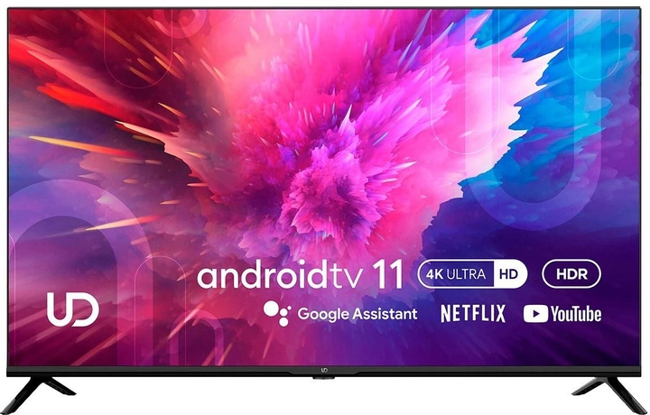 Телевізор UD 43" 43U6210 4K, D-LED, Android 11, DVB-T2 HEVC (TVAUD-LCD0004) - зображення 1