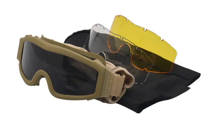 Тактические очки с сменными линзами Beige - изображение 1